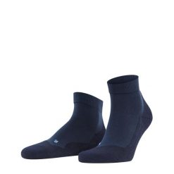 Skarpetki Falke GO2 Szorty. Niebieskie skarpetki męskie Falke, bez wzorów, z bawełny. Za 137.00 zł.