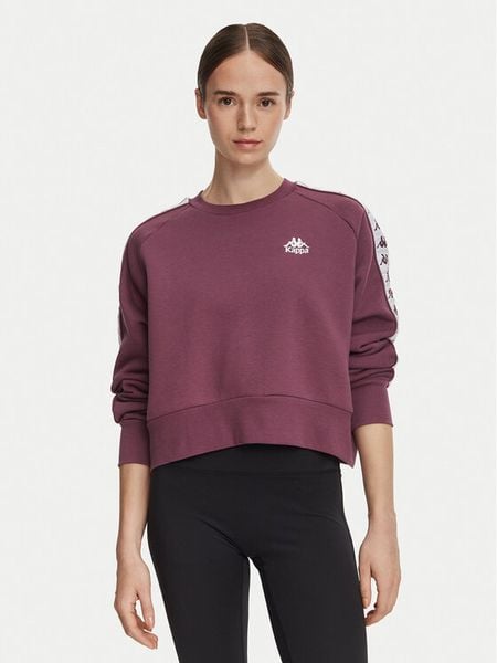 Kappa Bluza 222 Banda Marbella 2 311U1TW Fioletowy Regular Fit. Fioletowe bluzy bez kaptura damskie Kappa, s, z syntetyku. Za 179.99 zł.