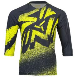 Koszulka rowerowa męska rękaw 3/4 Silvini Brunello MD1801. Żółte t-shirty sportowe męskie Silvini, m, bez ramiączek. Za 219.99 zł.