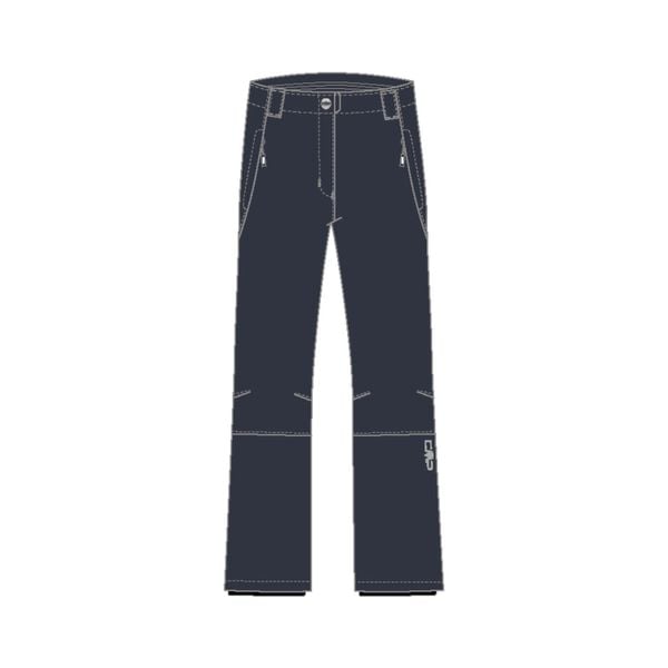 Spodnie z wewnętrzną nogawką dla kobiet CMP. Brązowe spodnie dresowe damskie CMP, bez wzorów. W wyprzedaży za 224.99 zł.