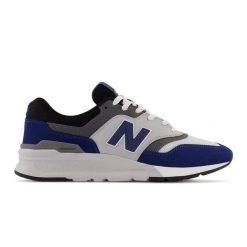 Buty New Balance sportowe CM997HVE szare. Szare buty sportowe na co dzień męskie z materiału, bez zapięcia. Za 709.03 zł.
