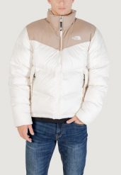 Kurtka puchowa Mężczyzna THE NORTH FACE M SAIKURU JACKET. Białe kurtki męskie The North Face, l, bez wzorów, z materiału, bez kaptura. Za 774.05 zł.