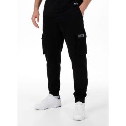 Spodnie męskie Cypress Sport. Czarne spodnie materiałowe męskie PITBULL, bez wzorów, sportowe. Za 229.00 zł.