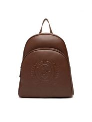 Beverly Hills Polo Club Plecak C-BHPC-L-009-08 Brązowy. Brązowe plecaki damskie Beverly Hills Polo Club, bez wzorów, z materiału. Za 199.99 zł.