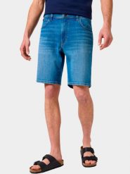 WRANGLER MĘSKIE SPODENKI WRANGLER TEXAS SHORTS SKY WASH 112362314. Szorty męskie Wrangler, bez wzorów. Za 159.99 zł.