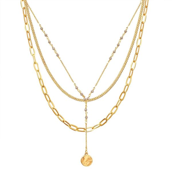 Lulu & Jane Stop metali Naszyjniki 1 ct Damski. Żółte naszyjniki damskie Lulu & Jane, pozłacane. Za 169.99 zł.