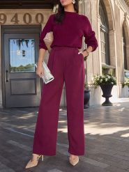 Milan Kiss Spodnie w kolorze czerwonym rozmiar: M. Czerwone spodnie materiałowe damskie Milan Kiss, bez wzorów, z materiału. Za 130.99 zł.