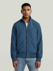 G-Star Kurtka przejściowa w kolorze niebieskim rozmiar: M. Niebieskie kurtki męskie G-Star, m, bez wzorów, retro, bez kaptura. Za 270.39 zł.