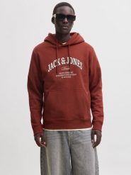 Jack & Jones Bluza w kolorze rdzawoczerwonym rozmiar: L. Czerwone bluzy z kapturem męskie Jack & Jones, l. Za 134.95 zł.