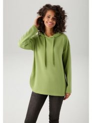 Aniston Bluza w kolorze zielonym rozmiar: 38. Zielone bluzy z kapturem damskie Aniston. Za 82.83 zł.