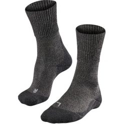 Skarpetki Falke TK1 Wool. Czarne skarpetki męskie Falke, bez wzorów, z materiału. Za 172.00 zł.