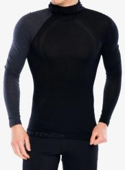 Bluza termoaktywna męska Ortovox 120 Comp Light Hoody. Czarne bluzy z kapturem męskie ORTOVOX, na zimę, m, z dzianiny. Za 521.39 zł.