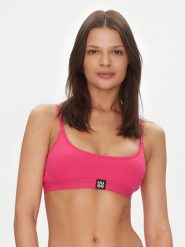 HUGO Biustonosz top Bralette Rib 50496811 Różowy. Czerwone biustonosze Hugo, m, bez wzorów, bez kołnierzyka. Za 109.99 zł.