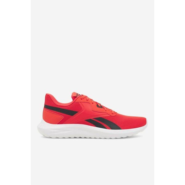 Buty do chodzenia męskie Reebok Energen Lux. Czerwone buty sportowe na co dzień męskie Reebok, z materiału, bez zapięcia, trekkingowe. Za 169.00 zł.