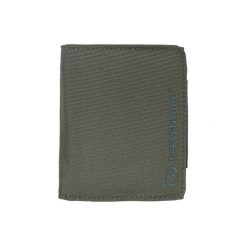 Portfel antykradzieżowy Lifeventure Recycled RFID Wallet - olive. Zielone portfele damskie Lifeventure, bez wzorów. Za 115.28 zł.