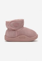 Różowe Śniegowce Mocno Ocieplone Zapinane na Rzep Wattiti. Czerwone śniegowce dziewczęce Born2be. Za 29.99 zł.