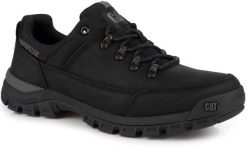 Męskie półbuty czarne skórzane CATERPILLAR CAT THRESHOLD HIKER LOW. Czarne półbuty męskie CATerpillar, z materiału, bez zapięcia. Za 365.00 zł.