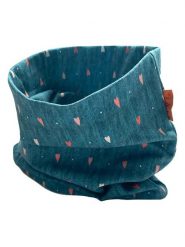 LiVi Szal-koło w kolorze turkusowym - 50 x 24 cm rozmiar: onesize. Niebieskie szaliki dziecięce LiVi, z bawełny, bez ramiączek. Za 79.21 zł.