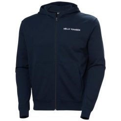 Bluza z kapturem i zamkiem błyskawicznym Helly Hansen Core. Czarne bluzy z kapturem męskie Helly Hansen, na lato, m, z bawełny. Za 409.50 zł.