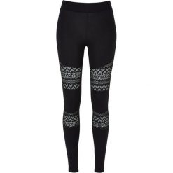 Legginsy Damskie Z Szydełkową Koronkową Wstawką. Czarne legginsy damskie Urban Classics, xl, bez wzorów, z koronki. Za 149.99 zł.