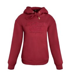 Bluza jeździecka Horse Girl. Czerwone bluzy bez kaptura damskie JD ATTACK, l, z bawełny. Za 229.00 zł.