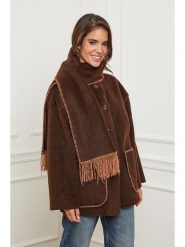 L'armoire de Suzette Płaszcz przejściowy w kolorze brązowym rozmiar: 38/40. Brązowe płaszcze damskie L'armoire de Suzette, l, bez wzorów, klasyczne. Za 234.94 zł.