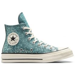Buty sportowe Converse Chuck 70. Niebieskie buty sportowe na co dzień damskie Converse, bez wzorów. Za 590.00 zł.