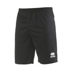 Spodenki Errea Maxy Skin Czarne Dorośli. Czarne szorty męskie ERREA, bez wzorów, z materiału, sportowe. Za 132.99 zł.