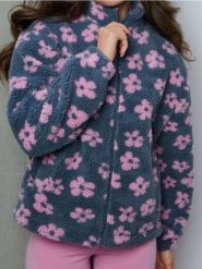 Bluza bomberka ze wzorem - wielobarwny. Bluzy bez kaptura damskie Sinsay, l. Za 69.99 zł.