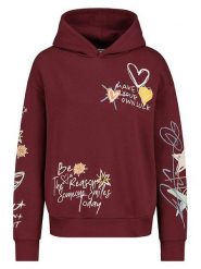 Sublevel Bluza w kolorze bordowym rozmiar: XS. Czerwone bluzy z kapturem damskie Sublevel, xs. Za 159.95 zł.