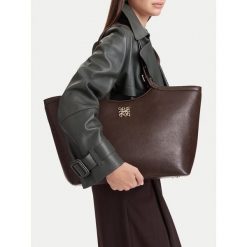 Torebka Nine West. Brązowe torebki klasyczne damskie Nine West, bez wzorów, bez dodatków. Za 259.99 zł.