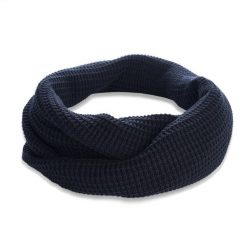 Komin zimowy PAOLO PERUZZI BR-06-DB granatowy. Niebieskie szaliki męskie Paolo Peruzzi, na zimę, bez wzorów, z materiału. Za 49.99 zł.