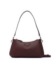 Guess Torebka Noelle II Mini HWZG96 72730 Bordowy. Czerwone torebki klasyczne damskie Guess, z aplikacjami, ze skóry, bez dodatków. Za 584.99 zł.