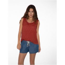 Koszulka damska PROTEST JONNY 21 singlet. Czerwone t-shirty damskie Protest, bez wzorów, bez kołnierzyka. Za 199.99 zł.