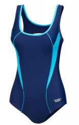Strój pływacki damski jednoczęściowy Aqua Speed Kate. Czarne stroje jednoczęściowe damskie Aqua-Speed, bez wzorów. Za 139.99 zł.