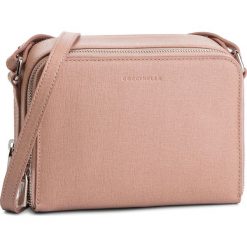 Torebka COCCINELLE - DV3 Mini Bag E5 DV3 55 H7 05 Pivoine P08. Czerwone listonoszki damskie Coccinelle, bez wzorów, ze skóry, bez dodatków. W wyprzedaży za 519.00 zł.