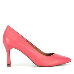 Szpilki Lasocki. Czerwone szpilki Lasocki, bez wzorów, bez obcasa. Za 229.99 zł.