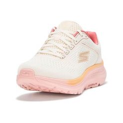 Buty damskie SKECHERS Go Run Consistent 2.0 Mile Marker natural. Białe obuwie do biegania damskie Skechers. Za 328.95 zł.