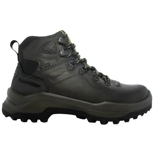 Buty trekkingowe męskie Grisport Marrone Pecos 2. Czarne buty trekkingowe męskie Grisport, z materiału, za kostkę, bez zapięcia, trekkingowe. Za 464.00 zł.