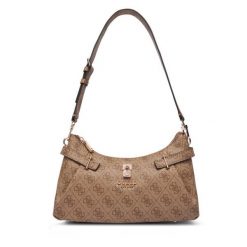 Torebka Guess. Brązowe torebki klasyczne damskie Guess, z aplikacjami, bez dodatków. Za 589.99 zł.