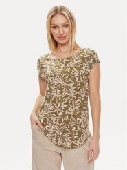 ONLY Bluzka Nova 15222174 Zielony Regular Fit. Zielone bluzki damskie Only, bez wzorów, z wiskozy, bez ramiączek. Za 79.99 zł.