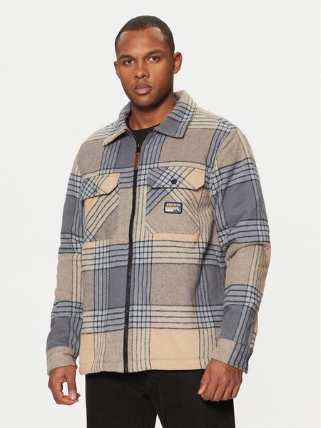 Protest Kurtka przejściowa Shift 6728244 Beżowy Loose Fit. Brązowe kurtki męskie Protest, m, bez wzorów, z bawełny, bez kaptura. Za 379.99 zł.