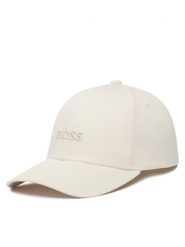 BOSS Czapka z daszkiem Ari 50519889 Beżowy. Brązowe czapki z daszkiem damskie Boss, bez wzorów, z bawełny. Za 209.99 zł.