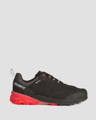 Buty męskie Dolomite Crodarossa Tech GTX. Czarne buty trekkingowe męskie Dolomite, z gore-texu, bez zapięcia, trekkingowe, gore-tex. Za 795.35 zł.