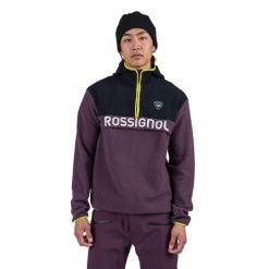 Bluza męska Rossignol Alltrack Fleece. Niebieskie bluzy bez kaptura męskie Rossignol, m. Za 419.99 zł.