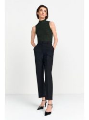 Rich&Royal Top w kolorze ciemnozielonym rozmiar: S. Zielone topy damskie Rich&Royal, s, bez wzorów, bez kołnierzyka. Za 109.26 zł.