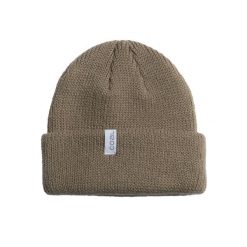 Czapka zimowa COAL FRENA khaki. Zielone czapki męskie COAL, na zimę, bez wzorów, sportowe. Za 39.00 zł.