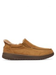 Skechers Półbuty Murette Scofield 205606 Brązowy jasny. Brązowe półbuty męskie Skechers, ze skóry, bez zapięcia. Za 269.99 zł.