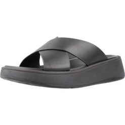 Sandały Fitflop Model Fw5 090 W Kolor Czarny. Czarne sandały damskie Flip Flop, bez wzorów, ze skóry, bez obcasa. Za 615.00 zł.