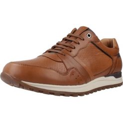 Buty KANGAROOS K843 Brązowy. Brązowe buty trekkingowe męskie Kangaroos, z materiału, bez zapięcia, trekkingowe. Za 371.99 zł.